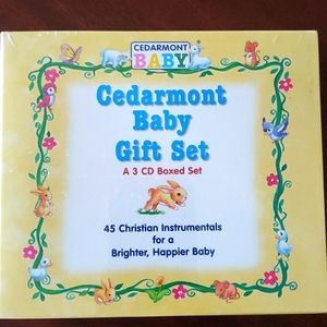 NWOT 3 CD Cedarmont Baby Boxed Gift Set